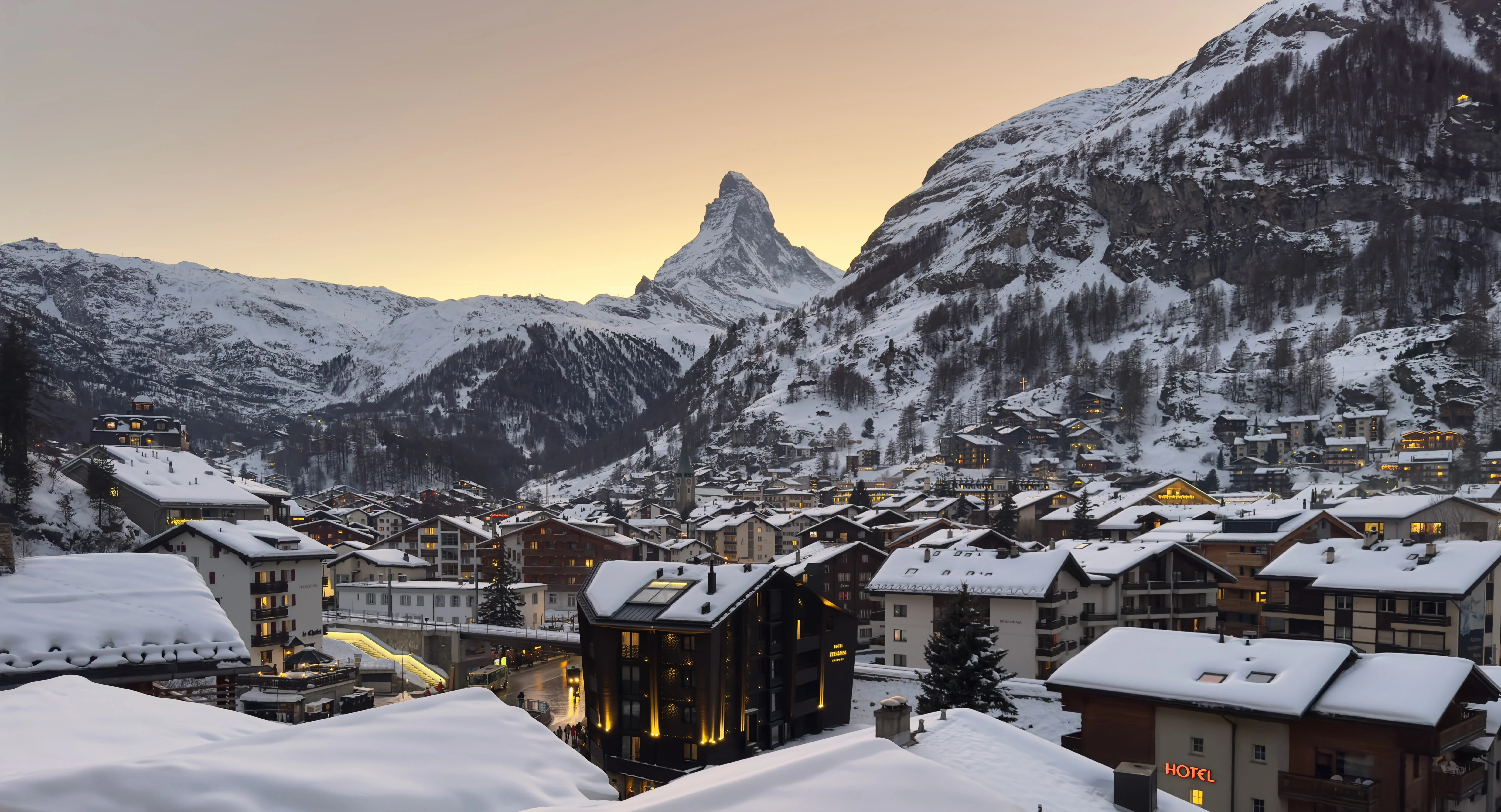 Hotel Welschen with Matterhorn view